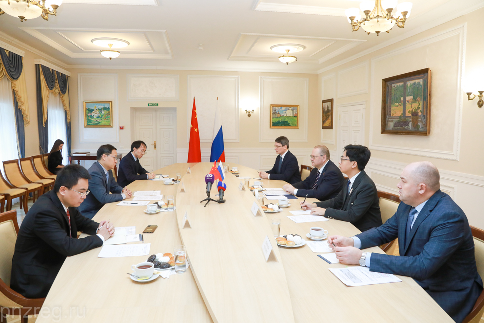 Penza Governor and Chinese Consul General in Kazan Discuss Cooperation Between Penza Oblast and Chinese Provinces Penza Governor and Chinese Consul General in Kazan Discuss Cooperation Between Penza Oblast and Chinese Provinces