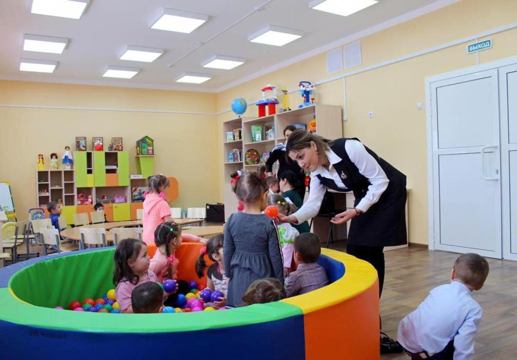 "Demography" National Project : First Kindergarten Opened in Verkhnyaya Elyuzan "Demography" National Project : First Kindergarten Opened in Verkhnyaya Elyuzan