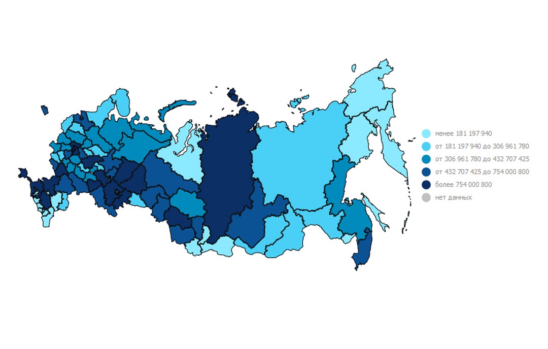 Interactive Map of Subsidies Allocation from Federal Budget to Small and Medium Businesses on RF Ministry of Finance Website Interactive Map of Subsidies Allocation from Federal Budget to Small and Medium Businesses on RF Ministry of Finance Website