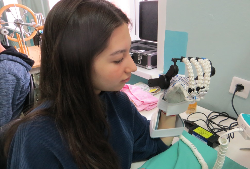 Robotic rehabilitation for patients in the Penza clinic