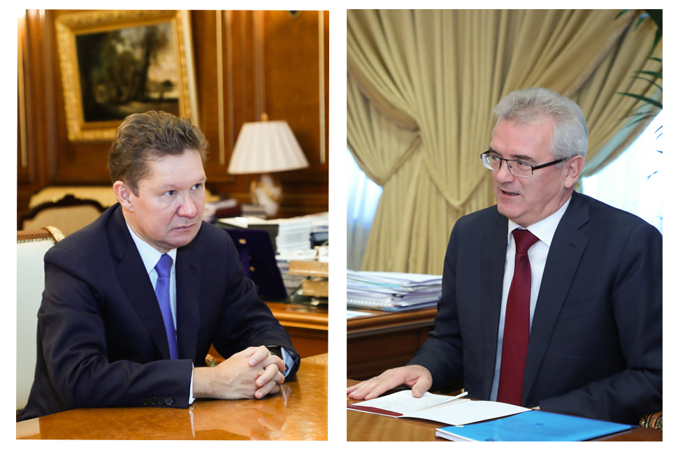 Ivan Belozertsev and Alexey Miller discussed gas infrastructure development in Penza region Ivan Belozertsev and Alexey Miller discussed gas infrastructure development in Penza region
