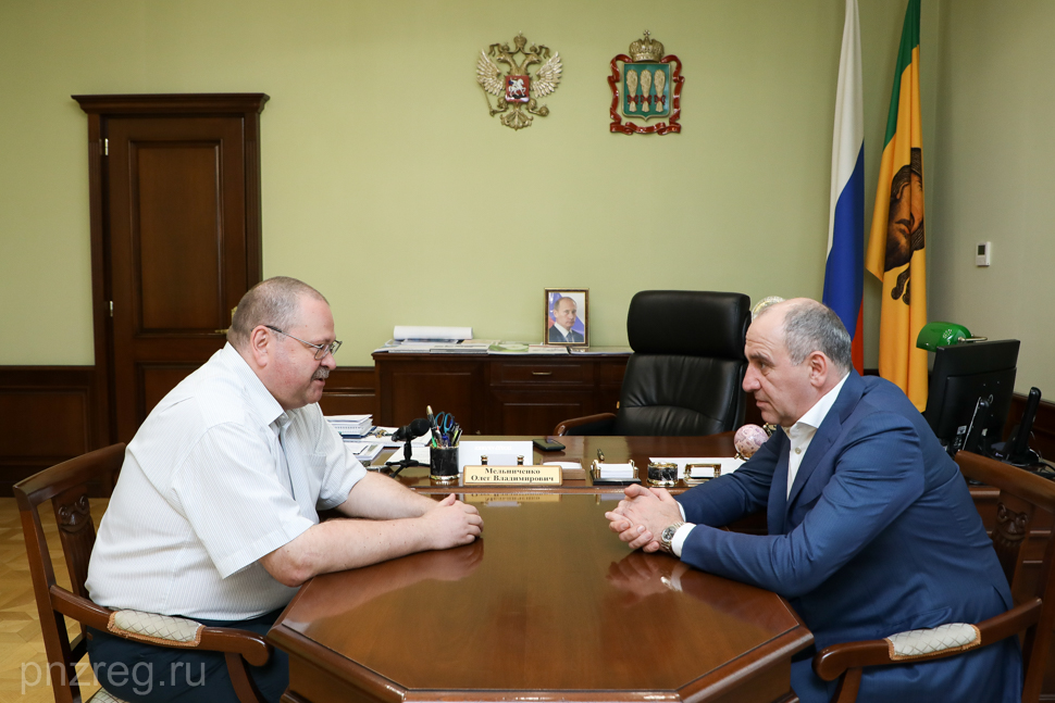 Penza Oblast Governor Meets Head of Karachay-Cherkessia