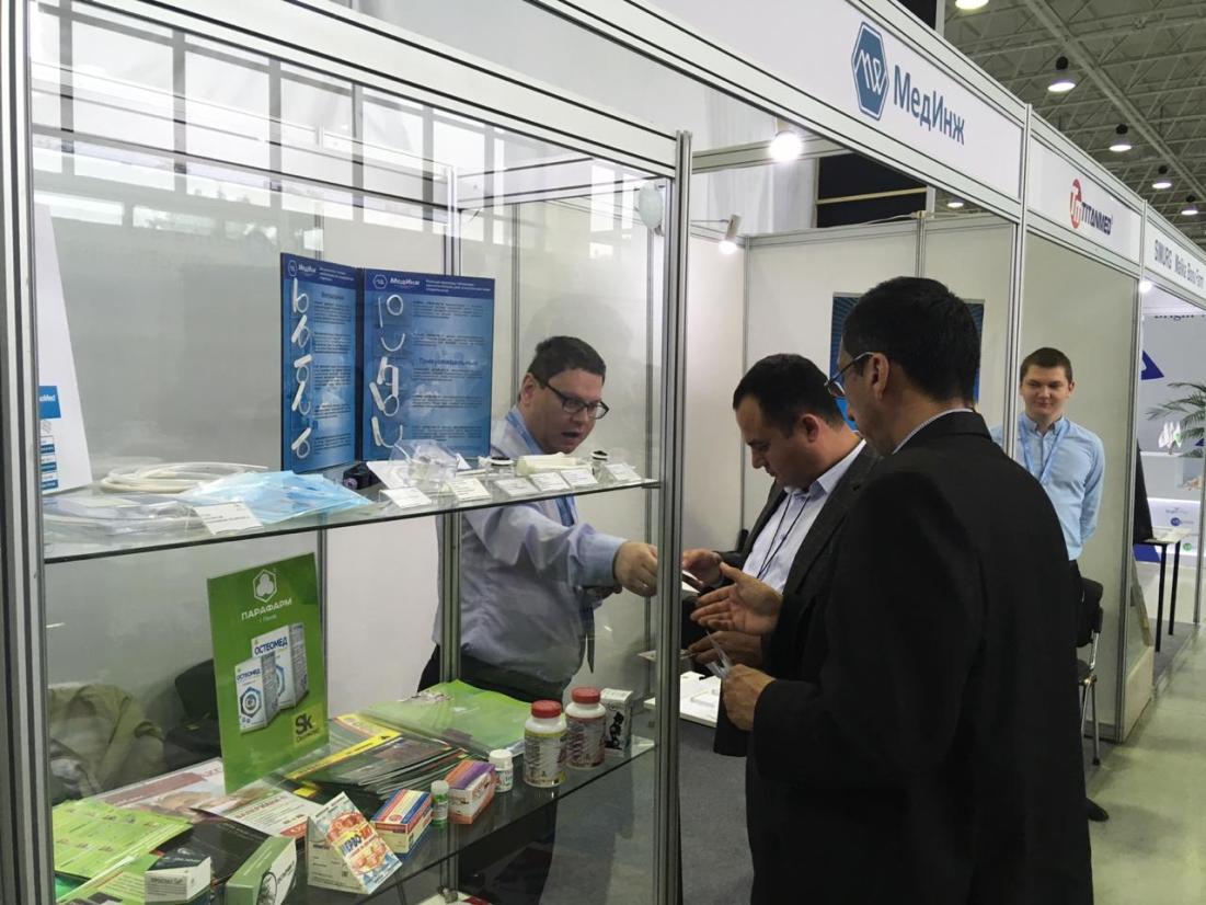 The delegation of the Penza’s “Biomed” cluster is taking part in an international exhibition in Tashkent The delegation of the Penza’s “Biomed” cluster is taking part in an international exhibition in Tashkent