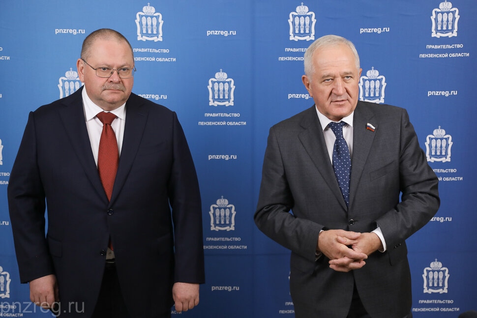 Vladimir Bulavin and Oleg Melnichenko Hold Productive Meeting in Penza Vladimir Bulavin and Oleg Melnichenko Hold Productive Meeting in Penza