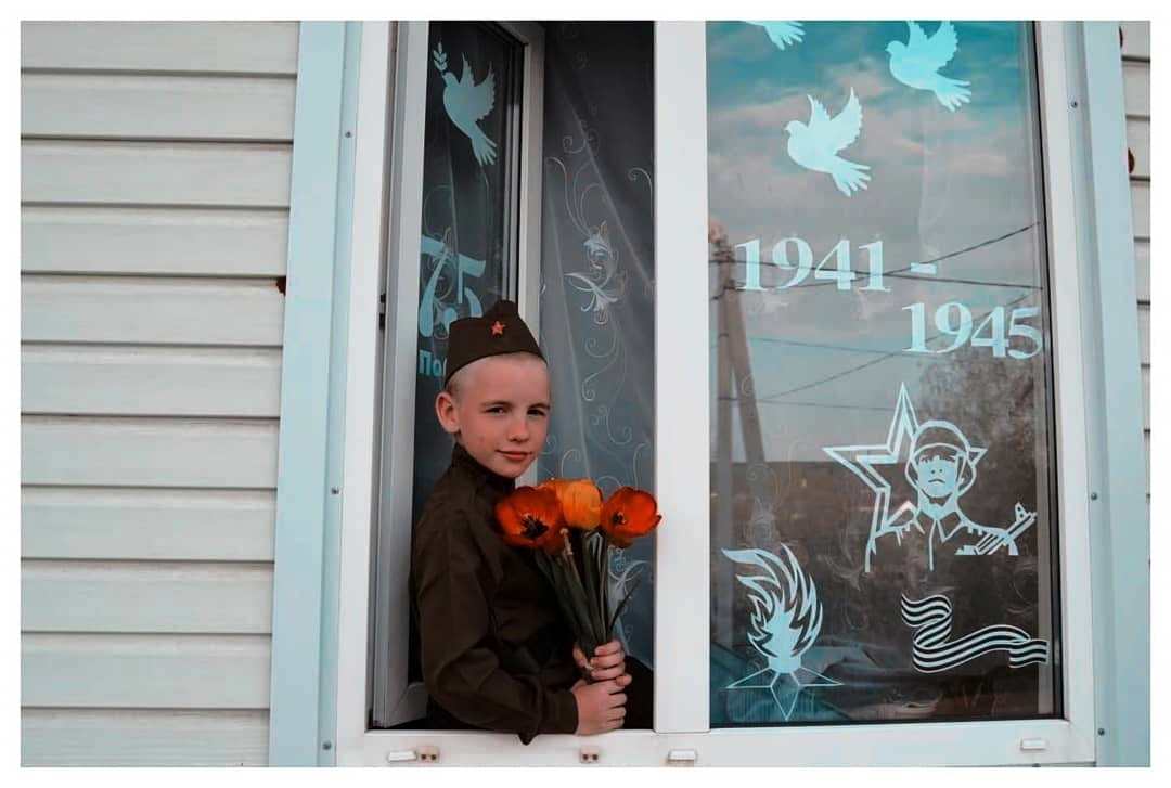 Penza Children Actively Participate in the All-Russian Windows of Victory Campaign  