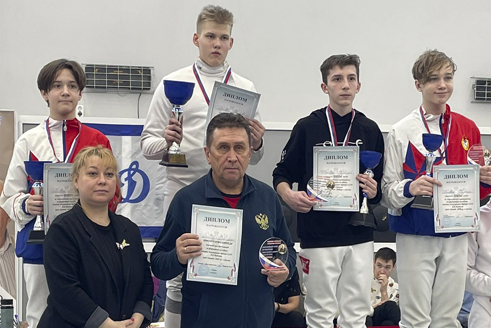 Penza Sportsmen Win Medals of the All-Russian Swordplay Tournament