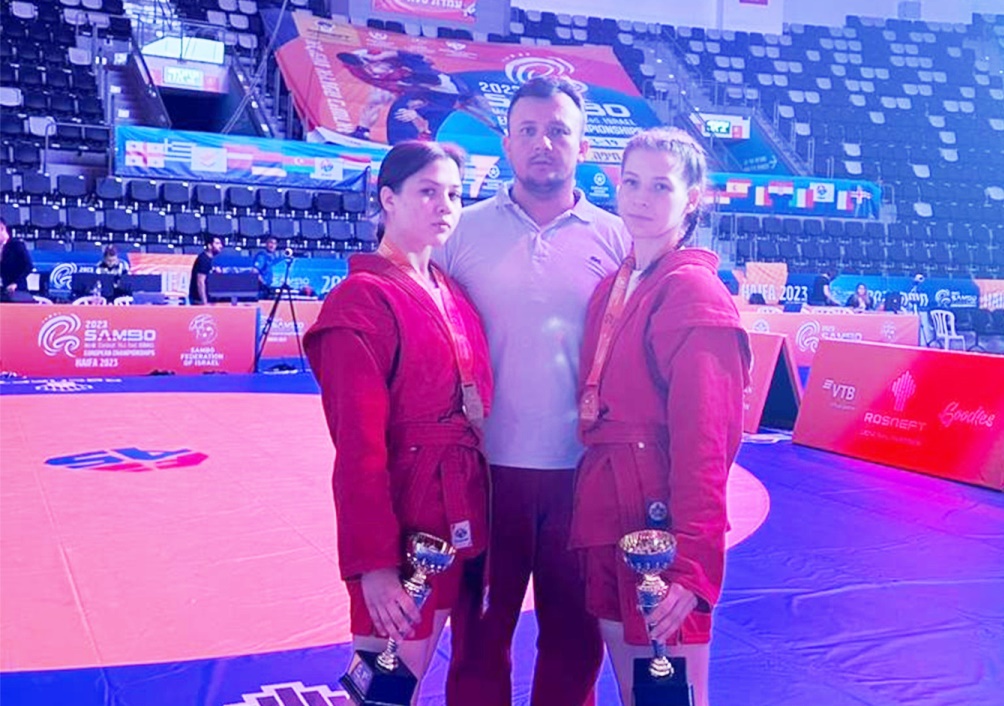 Sofya Soluyanova and Anastasiya Popova Win European Sambo Championship