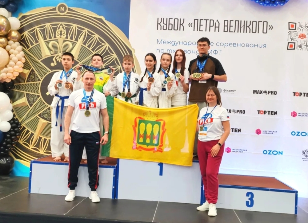 Penza Taekwondo Athletes Win 14 Medals at International Competition