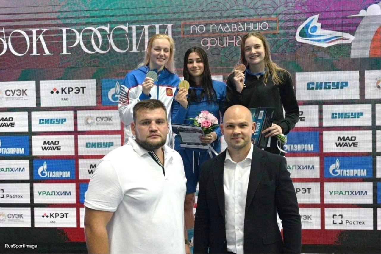 Irina Krivonogova Wins Silver of Russian Swimming Cup