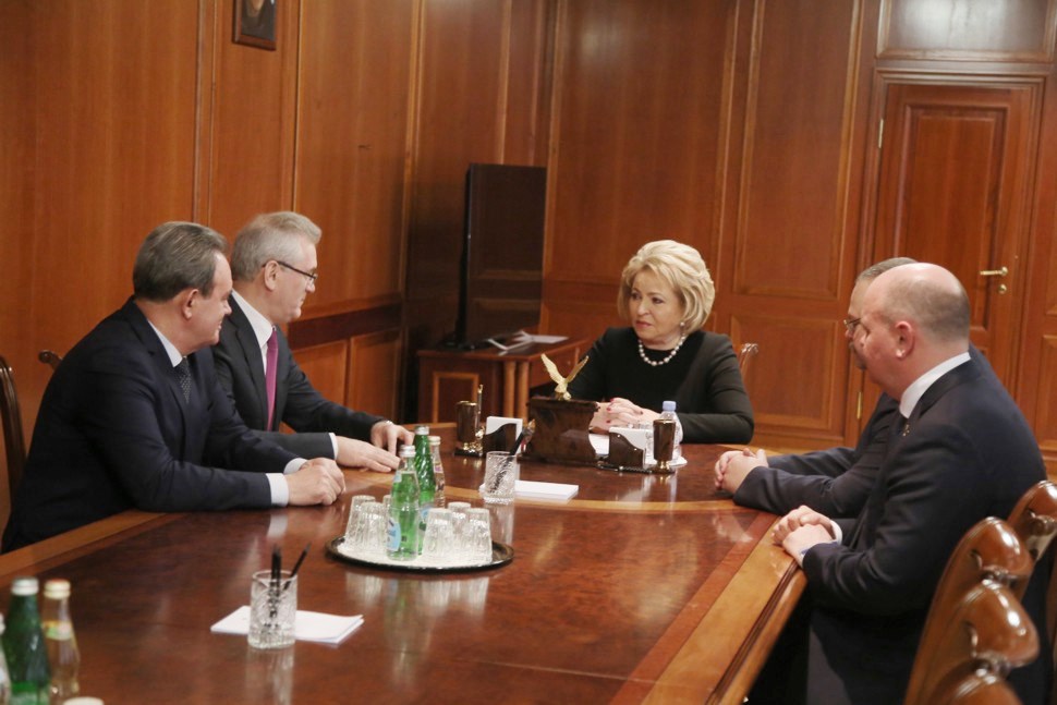 Valentina Matviyenko and Ivan Belozertsev address issues of social and economic development in the Penza Region