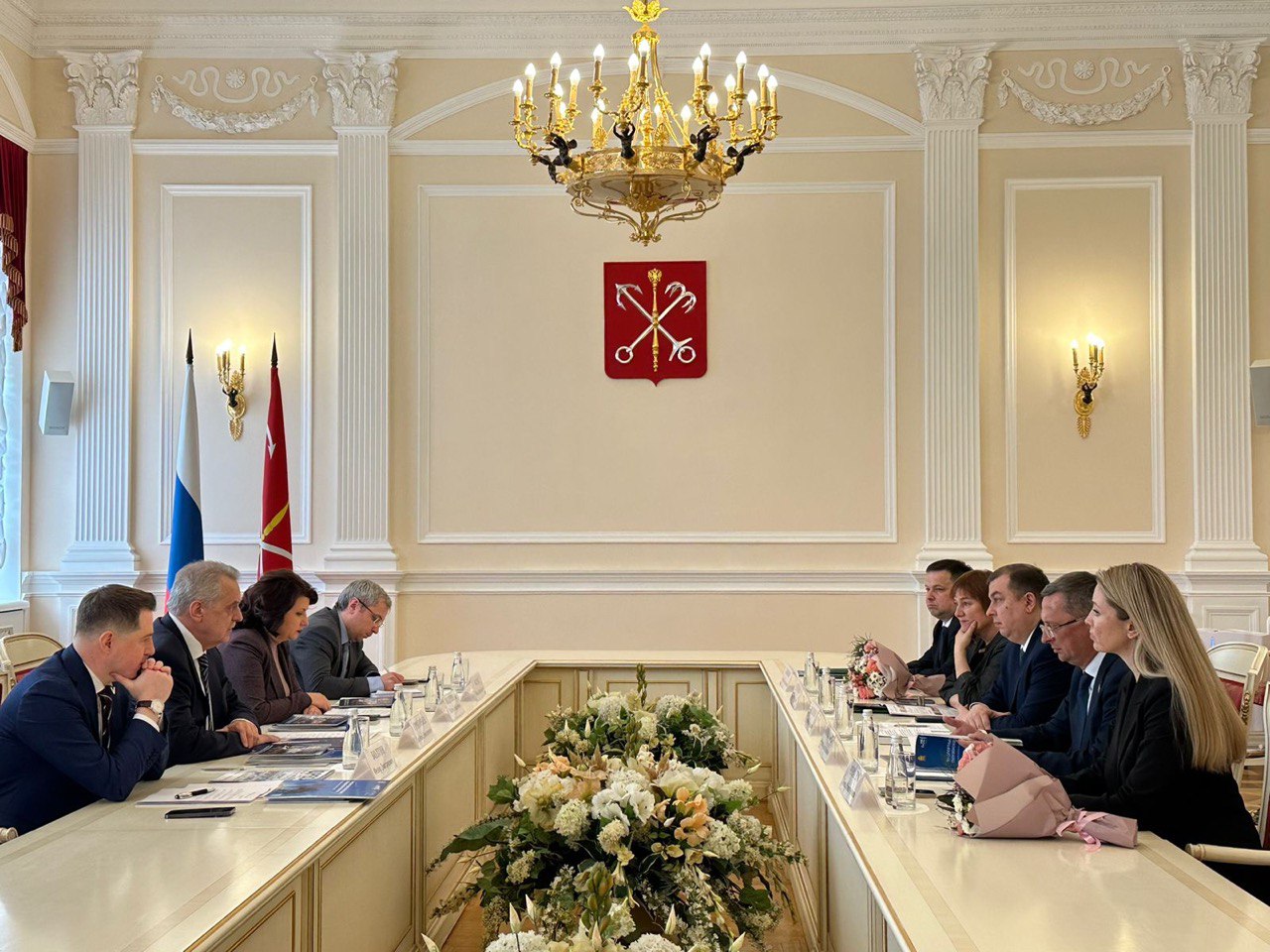 Penza Delegation Headed by Vice-Governor Working in Saint-Petersburg
