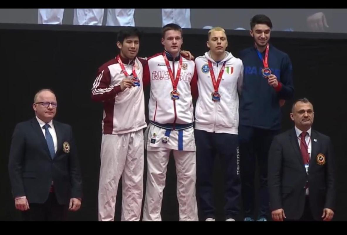 Penza’s athlete Vladislav Taldykin – winner of the European Karate Championship