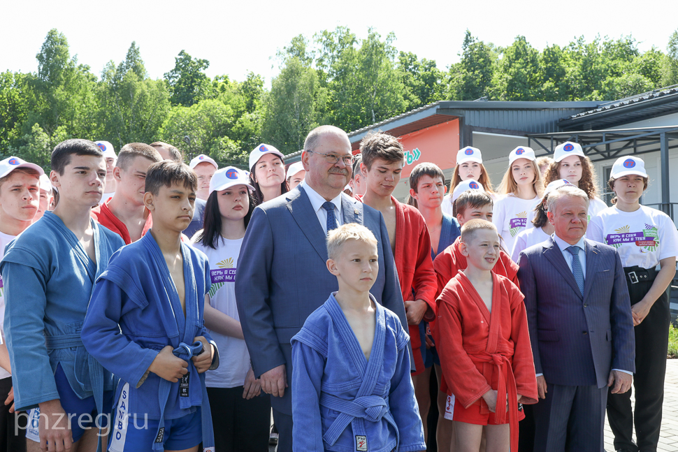 Oleg Melnichenko Reported to Valentina Matviyenko on Opening of New Buildings of Children’s Health and Leisure Camp