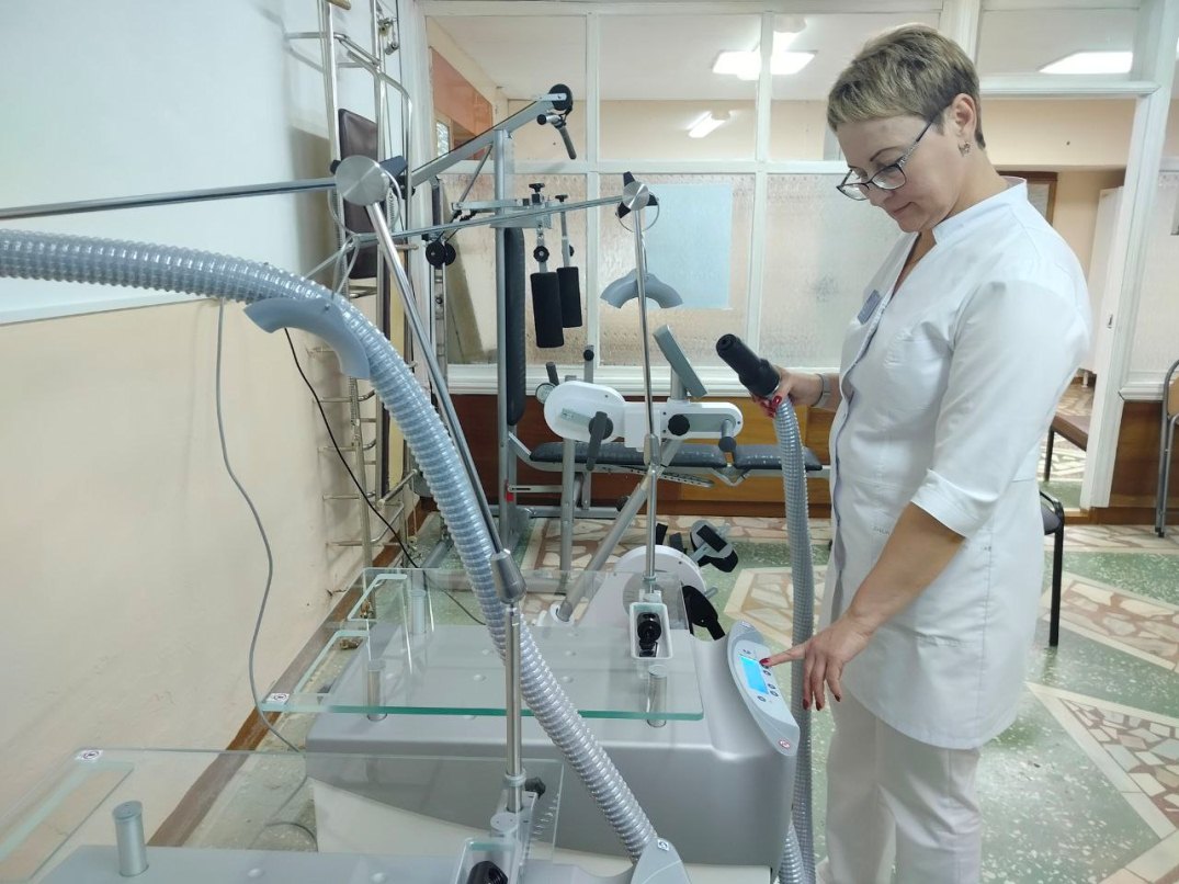 Rehabilitation Equipment Delivered to Serdobsk Hospital Under National Project Rehabilitation Equipment Delivered to Serdobsk Hospital Under National Project