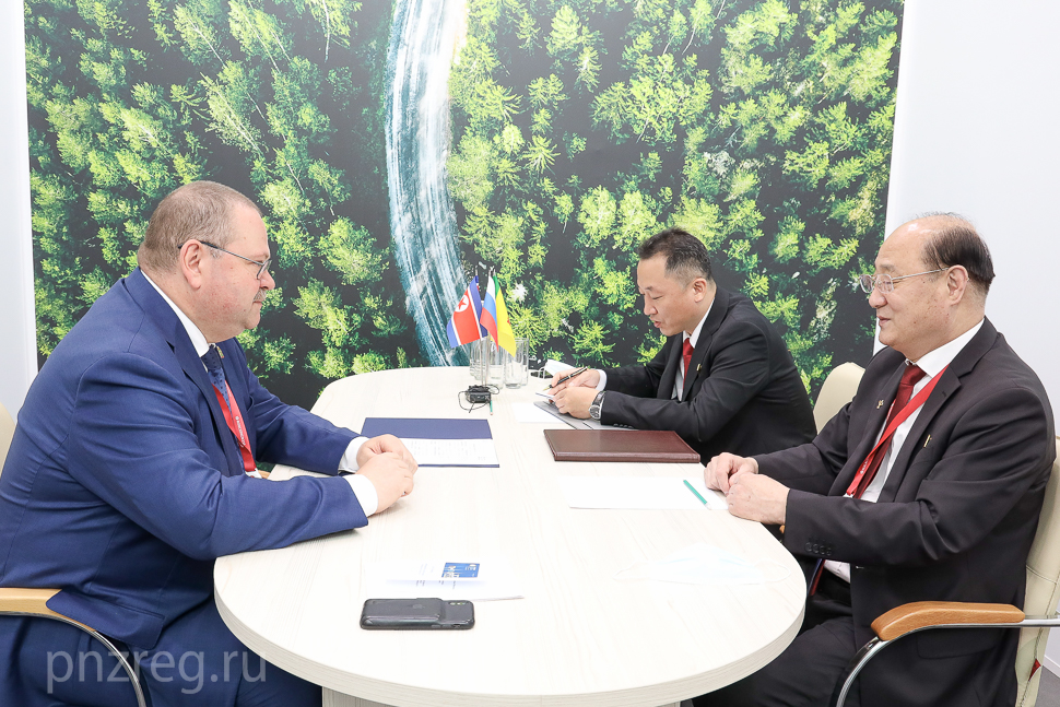 Penza Governor Invited the DPRK Ambassador Extraordinary and Plenipotentiary