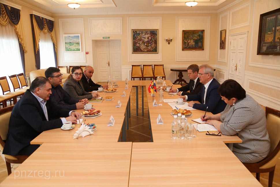 Ivan Belozertsev meets with Rogi Company executives Ivan Belozertsev meets with Rogi Company executives