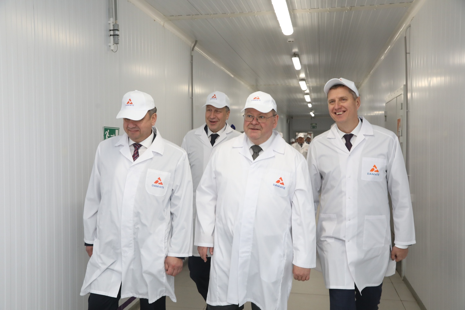 Oleg Melnichenko and Belarus Delegation Visit Damate Plants