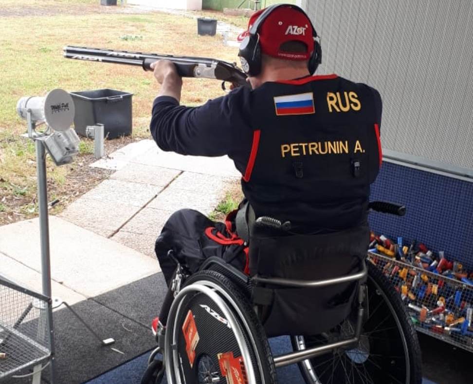 A sportsman from Penza won a silver medal in the first match in history between Russian and Italian national teams in para trap shooting