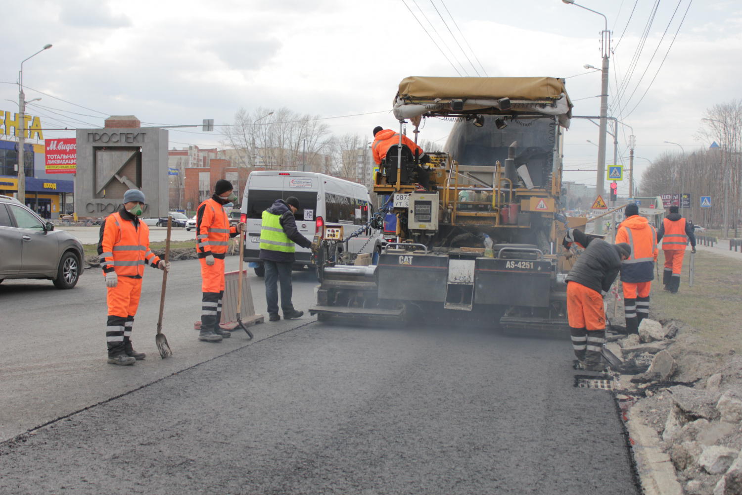 In Penza Contractors Started Road Works According to "Safe and High-Quality Roads" National Project