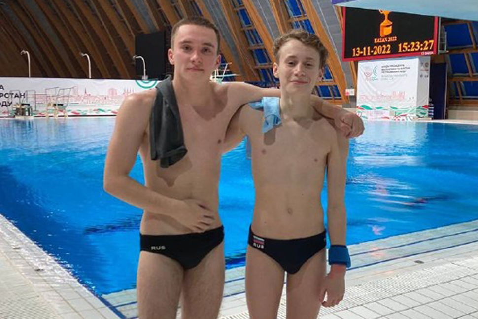 Penza Athletes Win Medals of "Friendship Games" in Diving