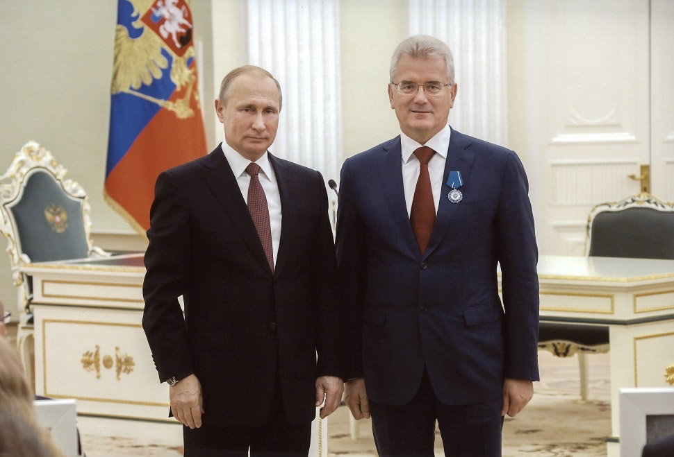 Ivan Belozertsev receives congratulations from the president of Russia