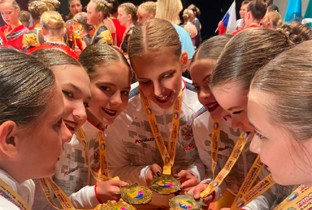 Penza Athletes Win Medals at Eurasian Fitness Aerobics and Hip-Hop Championship in UAE