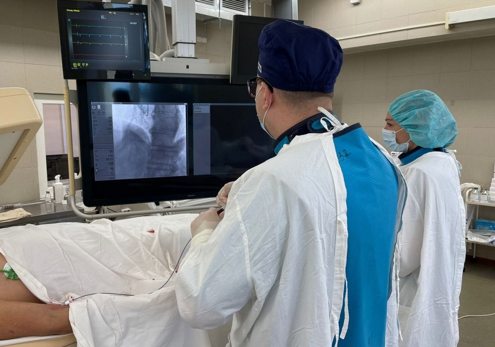N. Burdenko Regional Hospital Doctors for the First Time Use Breakthrough Technology in Ischemic Stroke Treatment N. Burdenko Regional Hospital Doctors for the First Time Use Breakthrough Technology in Ischemic Stroke Treatment