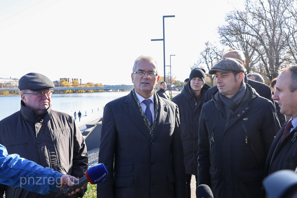 Ivan Belozertsev instructed to add new architectural elements to the Sura River embankment Ivan Belozertsev instructed to add new architectural elements to the Sura River embankment