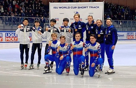 Penza’s athlete Denis Ayrapetyan took “the gold” at the Short Track Speed Skating World Cup