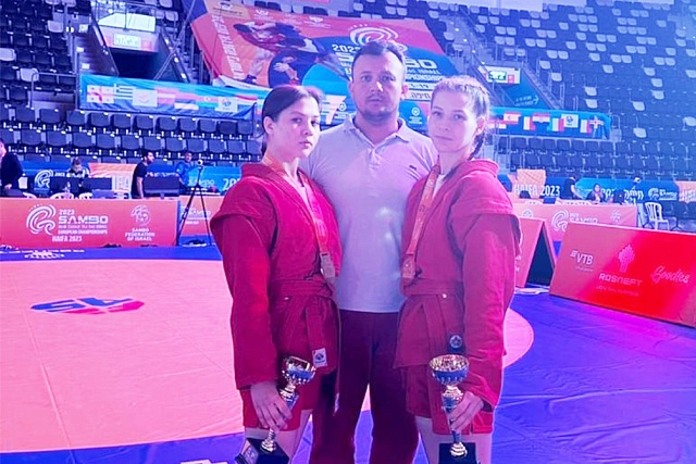 Sofya Soluyanova and Anastasiya Popova Win European Sambo Championship