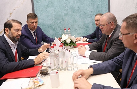Governor Discusses Social Projects with Cherkizovo Group CEO