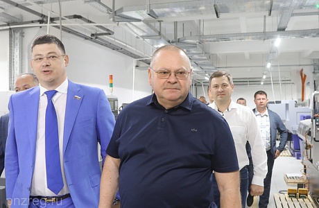 Oleg Melnichenko Opens New Site of Penza Power Equipment Plant Oleg Melnichenko Opens New Site of Penza Power Equipment Plant