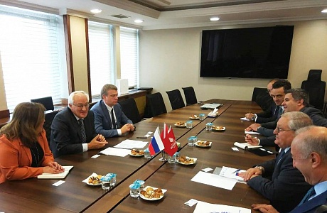 Penza delegation in Turkey on an official meeting