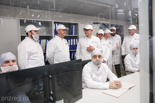 Governor Highly Praised New Baby Food Production Line at Penza Dairy Plant Governor Highly Praised New Baby Food Production Line at Penza Dairy Plant