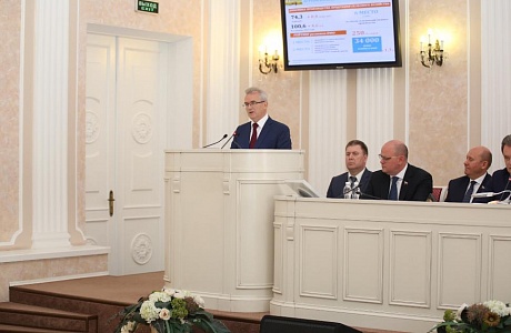 The Governor reported a growth of regional budget income
