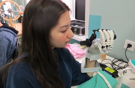 Robotic rehabilitation for patients in the Penza clinic