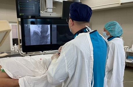 N. Burdenko Regional Hospital Doctors for the First Time Use Breakthrough Technology in Ischemic Stroke Treatment
