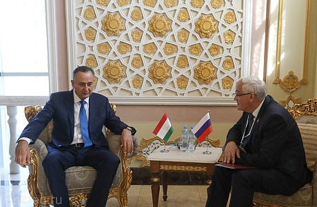 Nikolay Simonov and Davlatali Said Discuss Cooperation Between Penza and Khatlon Regions