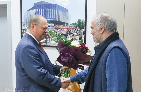 Governor Thanks Valery Gergiev for Performing in Penza Governor Thanks Valery Gergiev for Performing in Penza