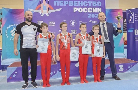 Penza Athletes Take Second Place at Russian Gymnastics Championship