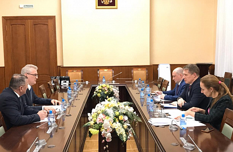 Governor and Minister of Healthсare Met in Moscow