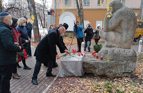 Vasily Trokhin Took Part in Event Dedicated to Day of Remembrance of the Victims of Political Repressions