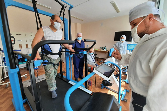 Smart Machines Help Penza Oblast Patients Rehabilitate after Strokes