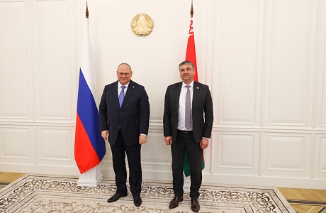 Governor Briefs Belarusian Deputy Prime Minister on Progress of Cooperation Plan