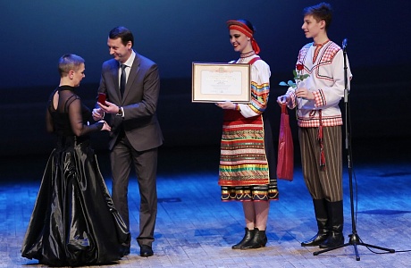 Oleg Yagov congratulated “Venzelya” choreographic group on an anniversary Oleg Yagov congratulated “Venzelya” choreographic group on an anniversary