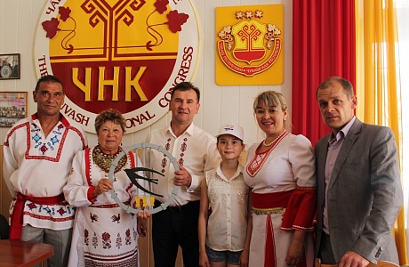 Runners-up of regional festive contest “Successful Family 2018” take part in All-Chuvash festival Akatuy
