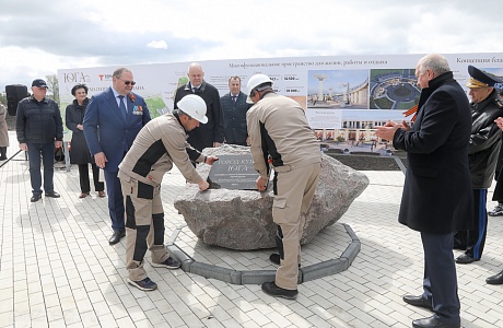 Oleg Melnichenko and Rafik Ibragimov Launch Construction of New Microdistrict
