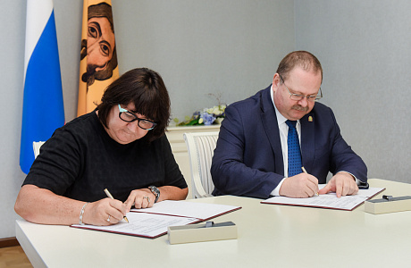 Oleg Melnichenko and Yelena Vyalbe Talk on Skiing Development in Penza Oblast
