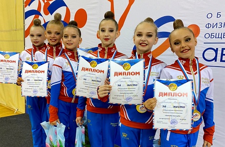 Penza Gymnasts Win Gold at All-Russian Competition
