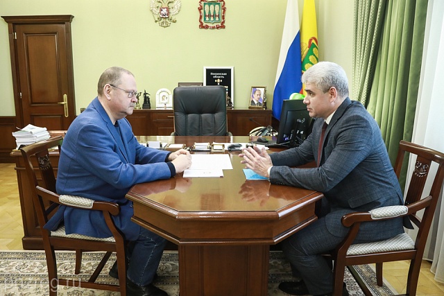 Governor Holds Working Meeting with Head of Rostec State Corporation's Regional Representation